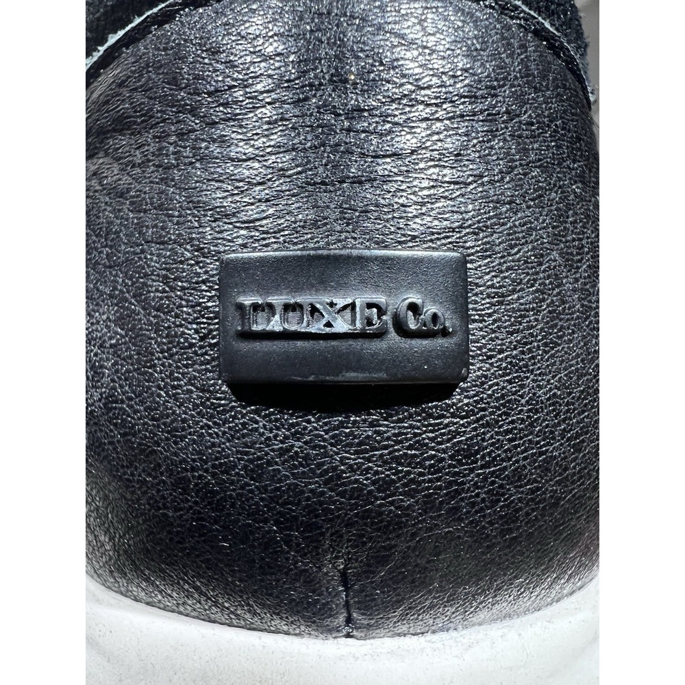 Australian Luxe Collective Sneakers Shoes Size 9 Black Pony Skin Shearling Black - Picture 5 of 13